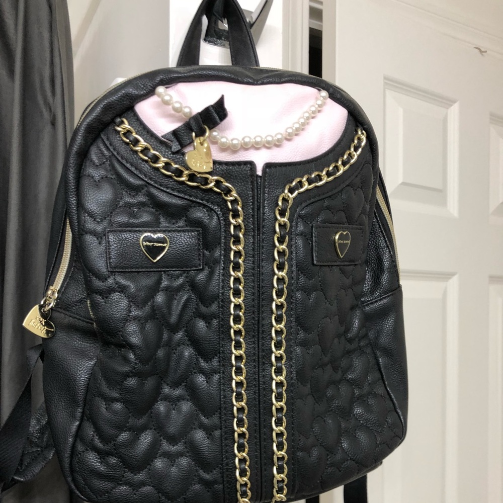 Betsy Johnson backpack purse